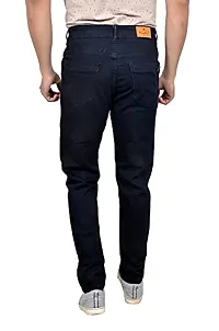 MOUDLIN Slimfit Streachable Black Jeans_36 for Men(Pack of 1)-thumb1