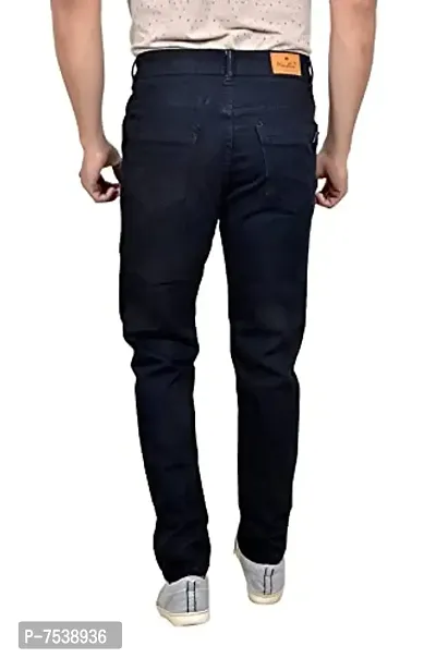 MOUDLIN Slimfit Streachable Black Jeans_36 for Men(Pack of 1)-thumb2