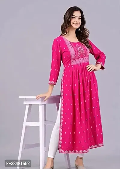 Beautiful single kurti for girls wear-thumb0