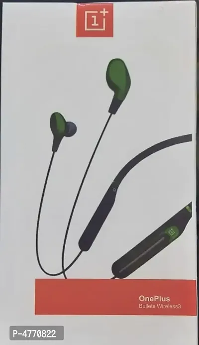One Plus Bullets Wireless 3 Bluetooth Headphone(Multicolor) Bluetooth Headset&nbsp;(Multicolor, In The Ear)
