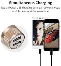 Mobile Car Mobile Charger Dual USB Car Charger Blue-thumb1