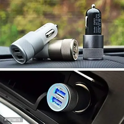 Mobile Car Mobile Charger Dual USB Car Charger Blue-thumb3