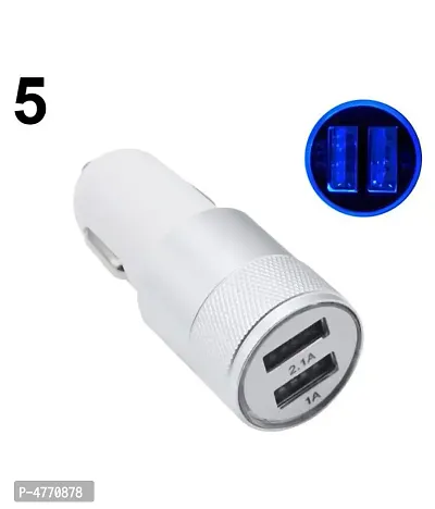 Mobile Car Mobile Charger Dual USB Car Charger Blue-thumb4