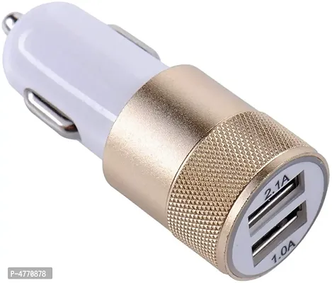 Mobile Car Mobile Charger Dual USB Car Charger Blue-thumb0
