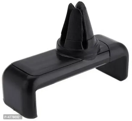 Car Mobile Holder Single Clamp For Air Vent - Black-thumb2
