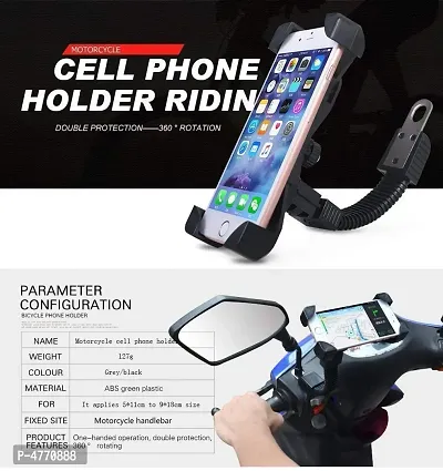 Bike Mobile Holder Mobile Stand Compatible With All Bike-thumb0