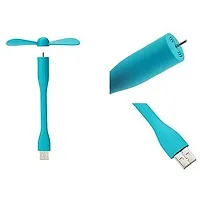Combo Flexible Portable Removable USB Mini Fan For All Power Supply USB Output USB Gadgets-thumb2