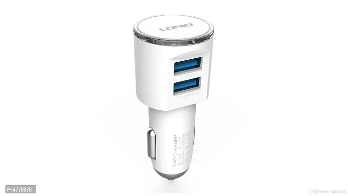 Car Mobile Chargers - White