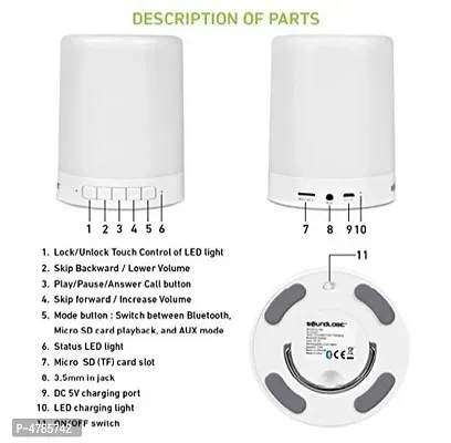 Lamp Speaker 20 W Bluetooth Speaker (White, Mono Channel)-thumb2