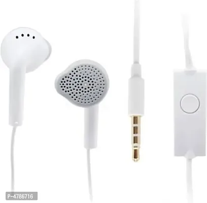 YS Earphones With Ultra Bass  Dolby Sound 0.33MM Jack For All Samsung/Android/ iOS Devices - (White)