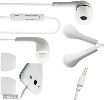 3.5MM Mobile Ehs64 Earphones For All Smartphones Wired Headset (White, Wired In The Ear)-thumb2