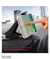 Combo Offer Dashboard Mobile Phone Mount Stand || Car Chimti Dashboard Phone Holder Mount Mobile Clip Stand For All Smartphones And One Foldable Holder Mobile Stand-thumb1