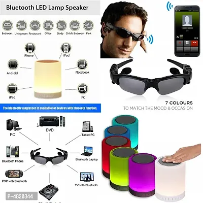 Premium Speaker Bluetooth Sunglasses Combo-thumb0