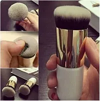 Nylon Bristle Makeup Cosmetic Brush- Natural White, 1 Piece-thumb3