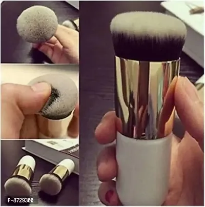 Nylon Bristle Makeup Cosmetic Brush- Natural White, 1 Piece-thumb4