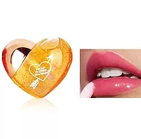 Shiny Heart Shape Lip Tint Shimmery Finish For Women Pack Of 4-thumb2