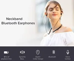 M..I NECKBAND BLUETOOTH HEADSET Bluetooth Headset-thumb3