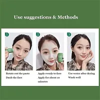 FACE PACK BRUSH WITHGREEN TEA MASK Purifying Clay Stick Mask Oil C-thumb2