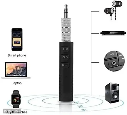 BT-450 Bluetooth 3.5mm Jack Stereo Audio Music Receiver with  Calling for All Smartphones