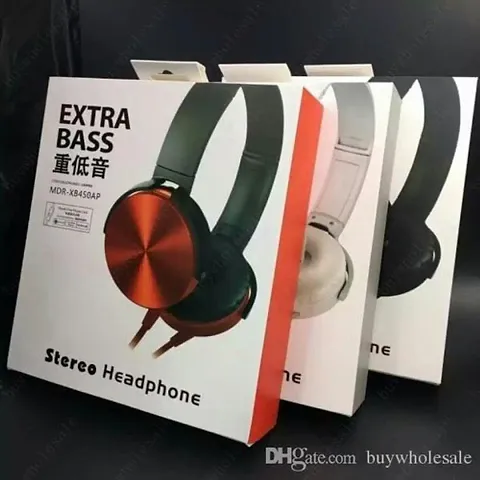 Extra Bass Wired Headphones With Mic Headphones