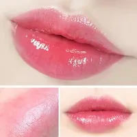 Lipstick Waterproof Gel Lip Blam Transparent Color Changing Lipstick For Women  Girls Flower Jelly Glossy Finish Pack Of 1-thumb1