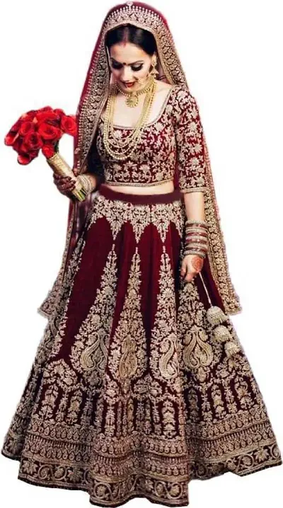 Beautiful Taffeta Silk Embroidered Party Wear Lehenga Choli For Women