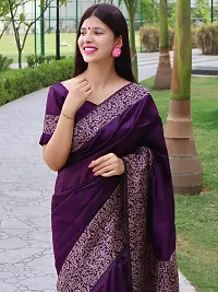 Stylish Saree with Blouse Piece for Women-thumb1