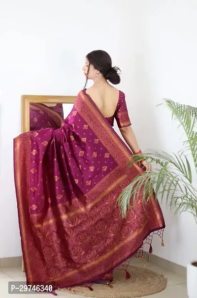 Stylish Saree with Blouse Piece for Women-thumb3