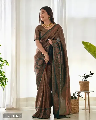 Stylish Saree with Blouse Piece for Women-thumb4