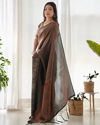 Stylish Saree with Blouse Piece for Women-thumb1