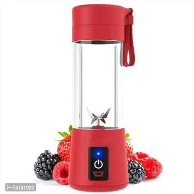 6 Blade Smoothie Maker And Portable Electric USB Juice Maker Juicer Bottle Blender Mixer, Rechargeable Bottle And Portable Fruit Blender Coffee Maker Protein Shaker-thumb0