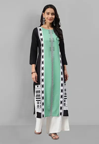 W Style Printed Crepe Kurtas