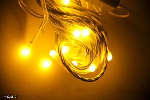 BRIGENIUS- Store Still LED String Light for Diwali Lights (Warm White ) Pack of 4-thumb3