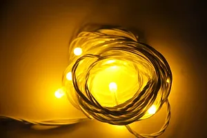 BRIGENIUS- Store Still LED String Light for Diwali Lights (Warm White ) Pack of 4-thumb1