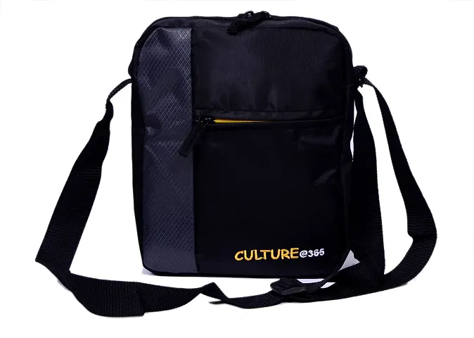 Culture Water Resistance Messenger Siling Bag, Side Bag for unisex