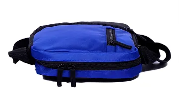 Culture Water Resistance Messenger Siling Bag, Side Bag for Men and Women (Blue)-thumb1