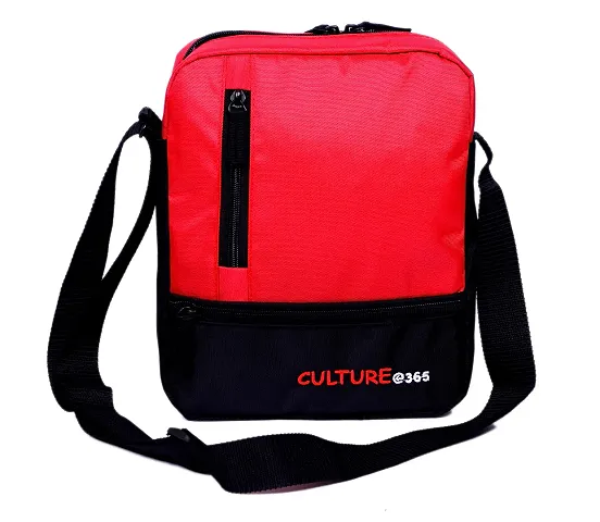 Culture Water Resistance Messenger Siling Bag, Side Bag for Men and Women