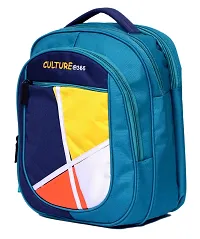 Culture Water Resistance School Bagpack For Kids In Multicoolor (Boys and Girl for 3 to 7 Years) (14 inch, Green)-thumb1