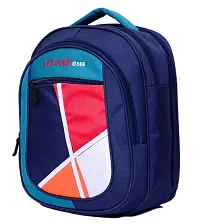 Culture Water Resistance School Bagpack For Kids In Multicoolor (Boys and Girl for 3 to 7 Years) (14 inch, Blue)-thumb1