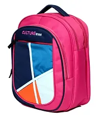 Culture Water Resistance School Bagpack For Kids In Multicoolor (Boys and Girl for 3 to 7 Years) (14 inch, pink)-thumb1