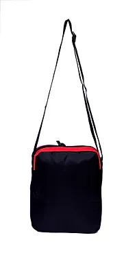 Culture Water Resistance Messenger Siling Bag, Side Bag for Men and Women (Red)-thumb4