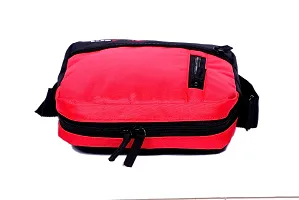 Culture Water Resistance Messenger Siling Bag, Side Bag for Men and Women (Red)-thumb3