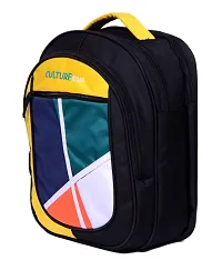 Culture Water Resistance School Bagpack For Kids In Multicoolor (Boys and Girl for 3 to 7 Years) (14 inch, Black)-thumb1