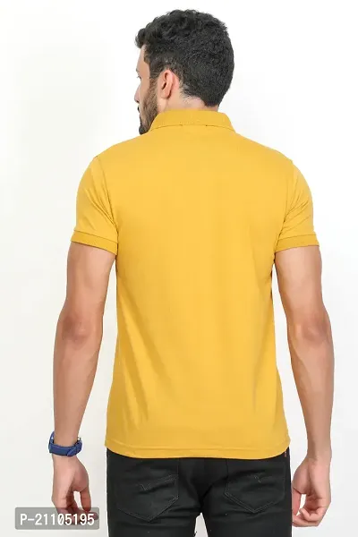 Stylish Men Cotton Polo T-Shirt-thumb2