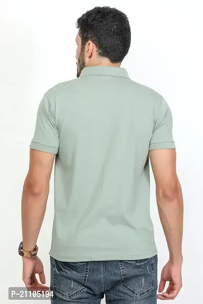 Stylish Men Cotton Polo T-Shirt-thumb2