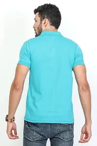 Stylish Men Cotton Polo T-Shirt-thumb1