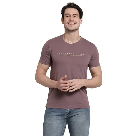 Stylish Men Round Neck T-Shirt