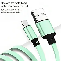3-in-1 Cable 1.2 m Multi Pin Cable 1.2 Meter (Compatible with Mobile, laptop, Iphone, Smart Watch, Multicolor)-thumb2