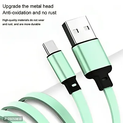 3-in-1 Cable 1.2 m Multi Pin Cable 1.2 Meter (Compatible with Mobile, laptop, Iphone, Smart Watch, Multicolor)-thumb3