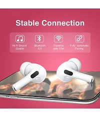 Tecsox TecPod Airbuds Bluetooth Bluetooth Earphone In Ear Powerfull Bass Black-thumb3